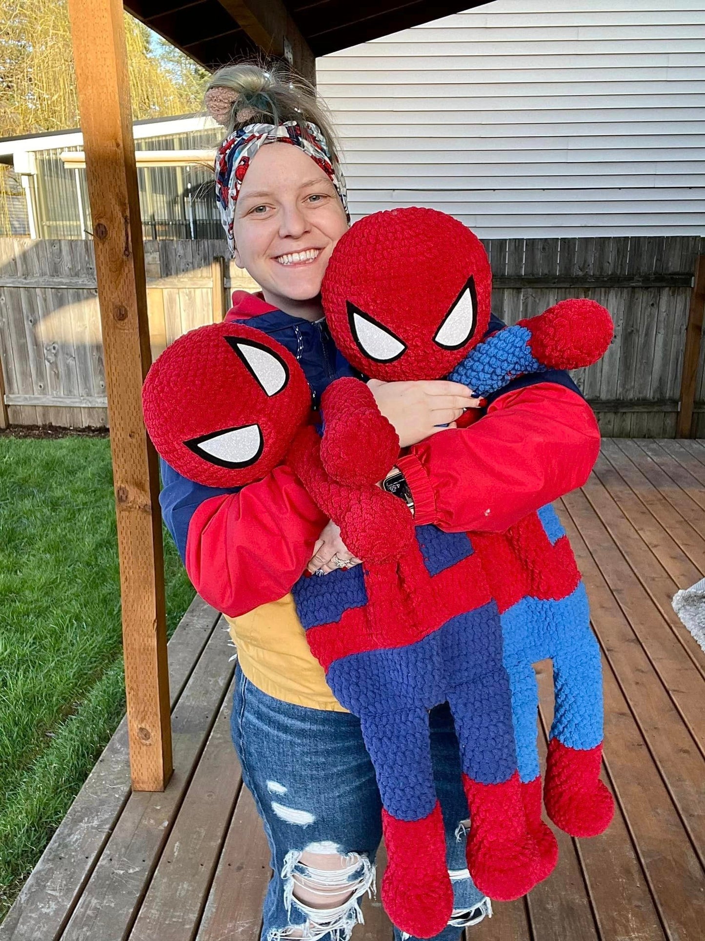 Web Slinger Hugger Snuggler Crochet Pattern