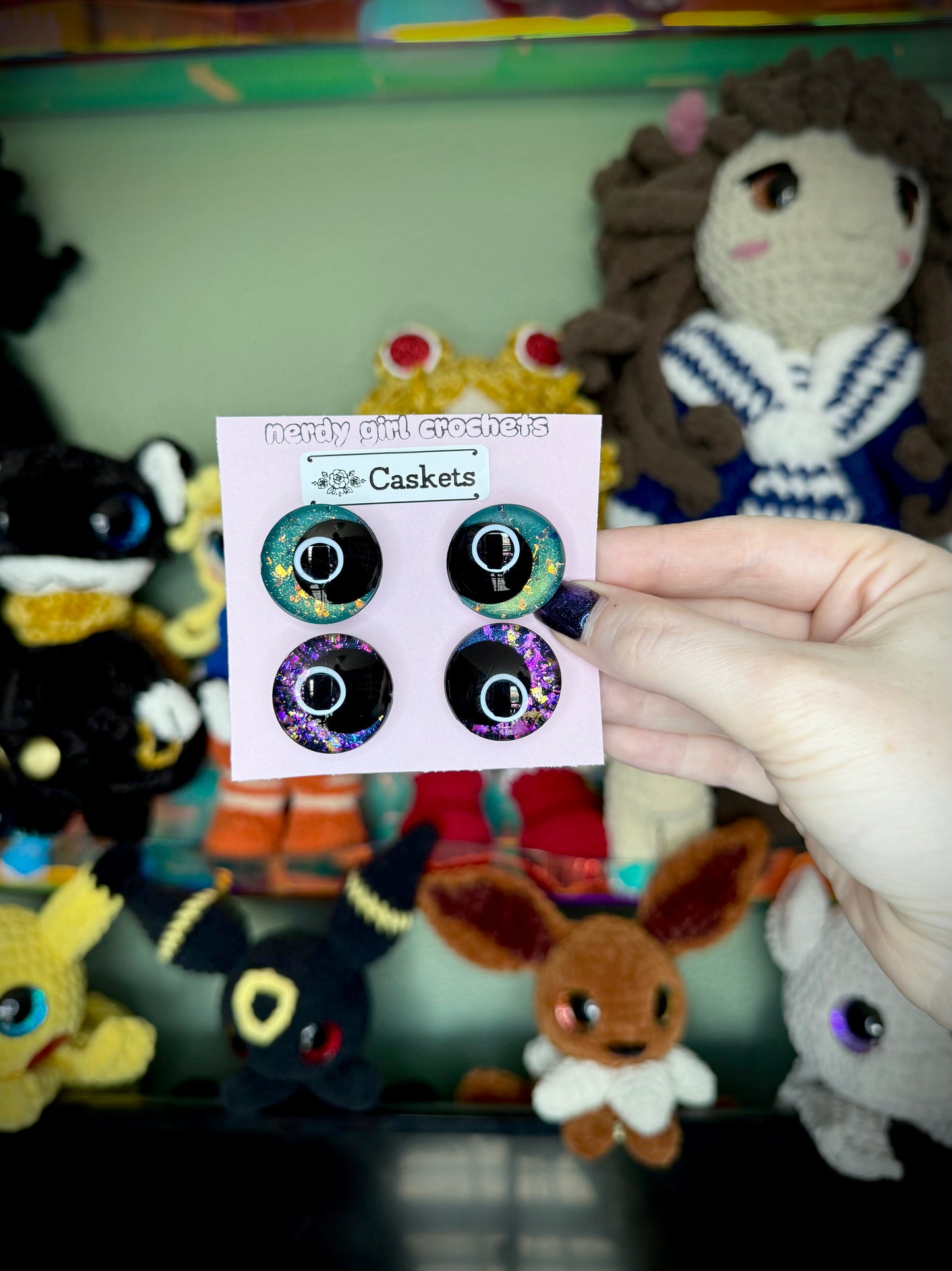 Caskets inspired Safety Eyes
