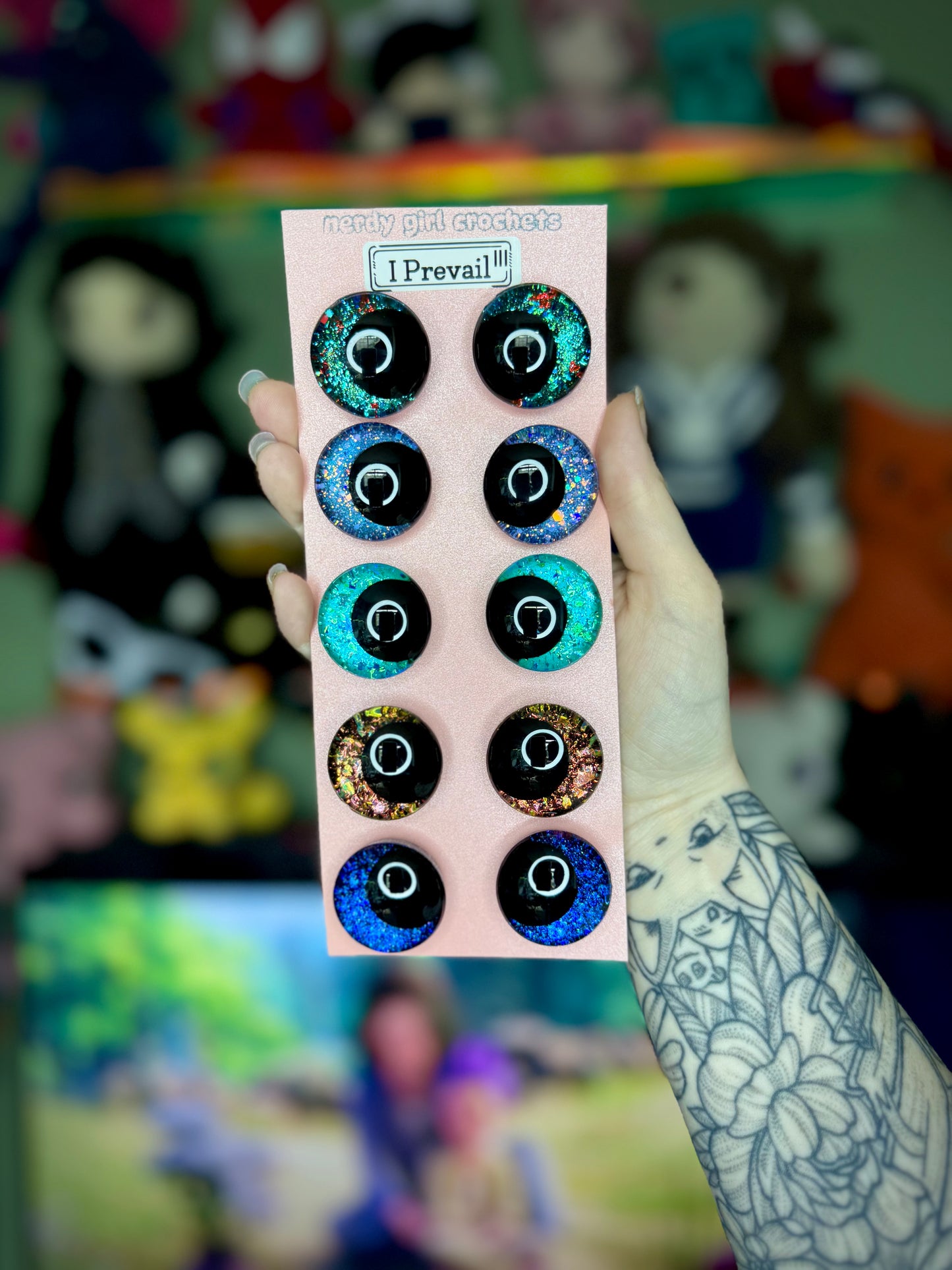 I Prevail inspired Safety Eyes