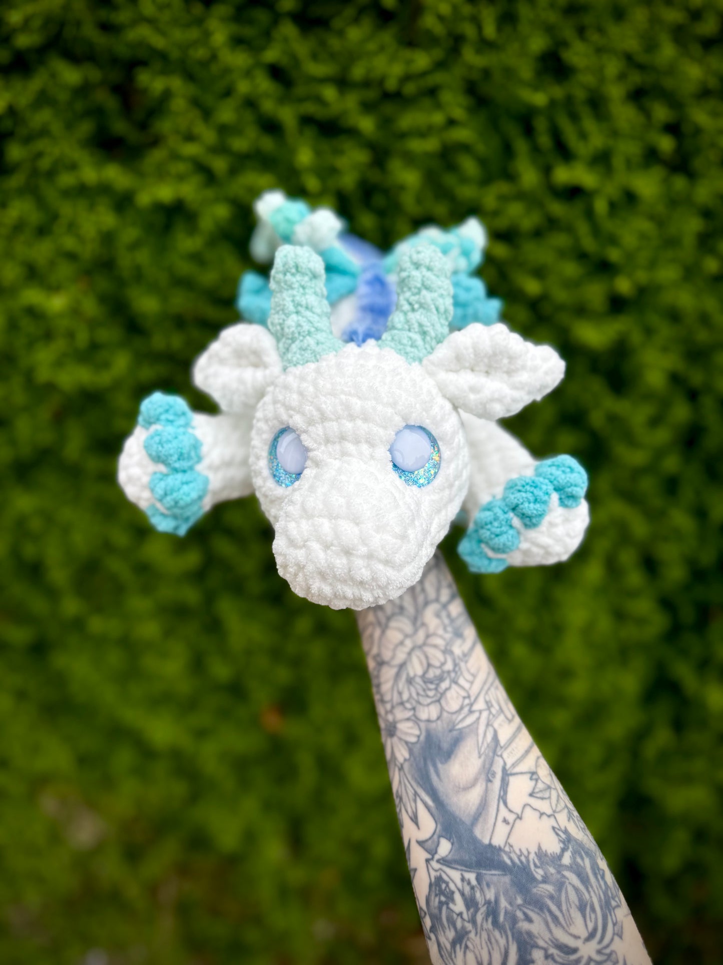 Playful Ice Dragon