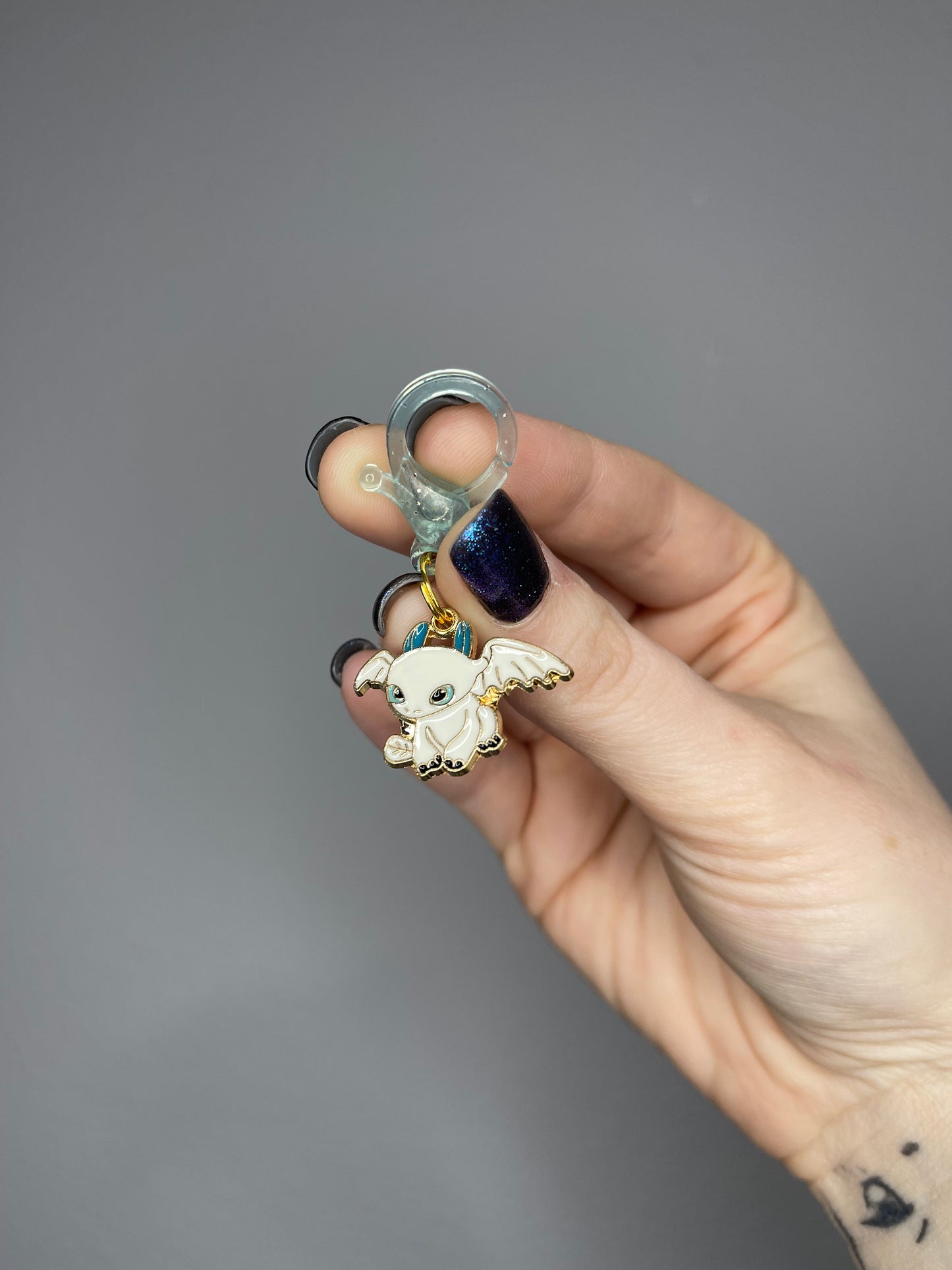Night & Light Dragon Stitch Markers