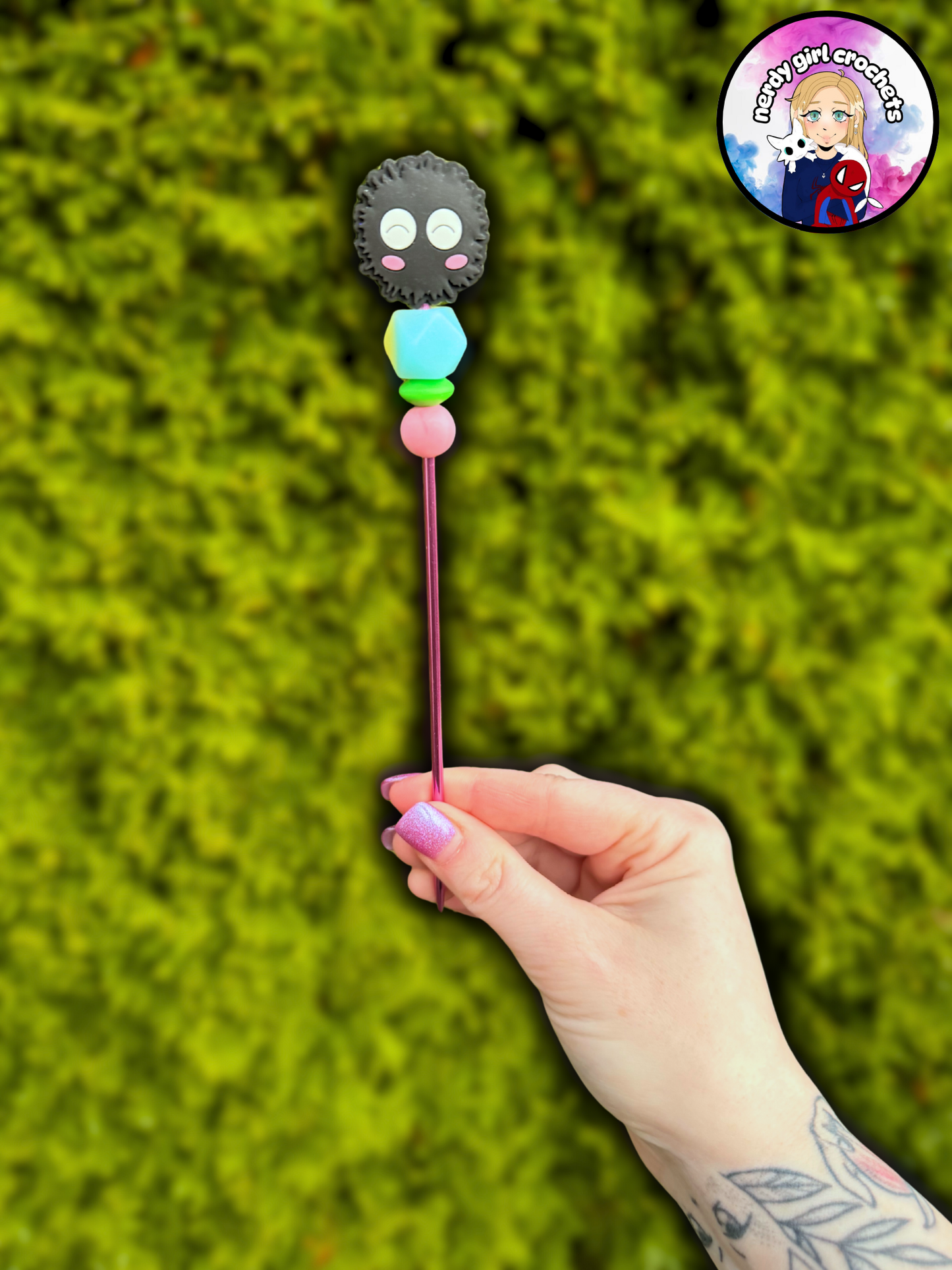Cute Coal Sewing Stick