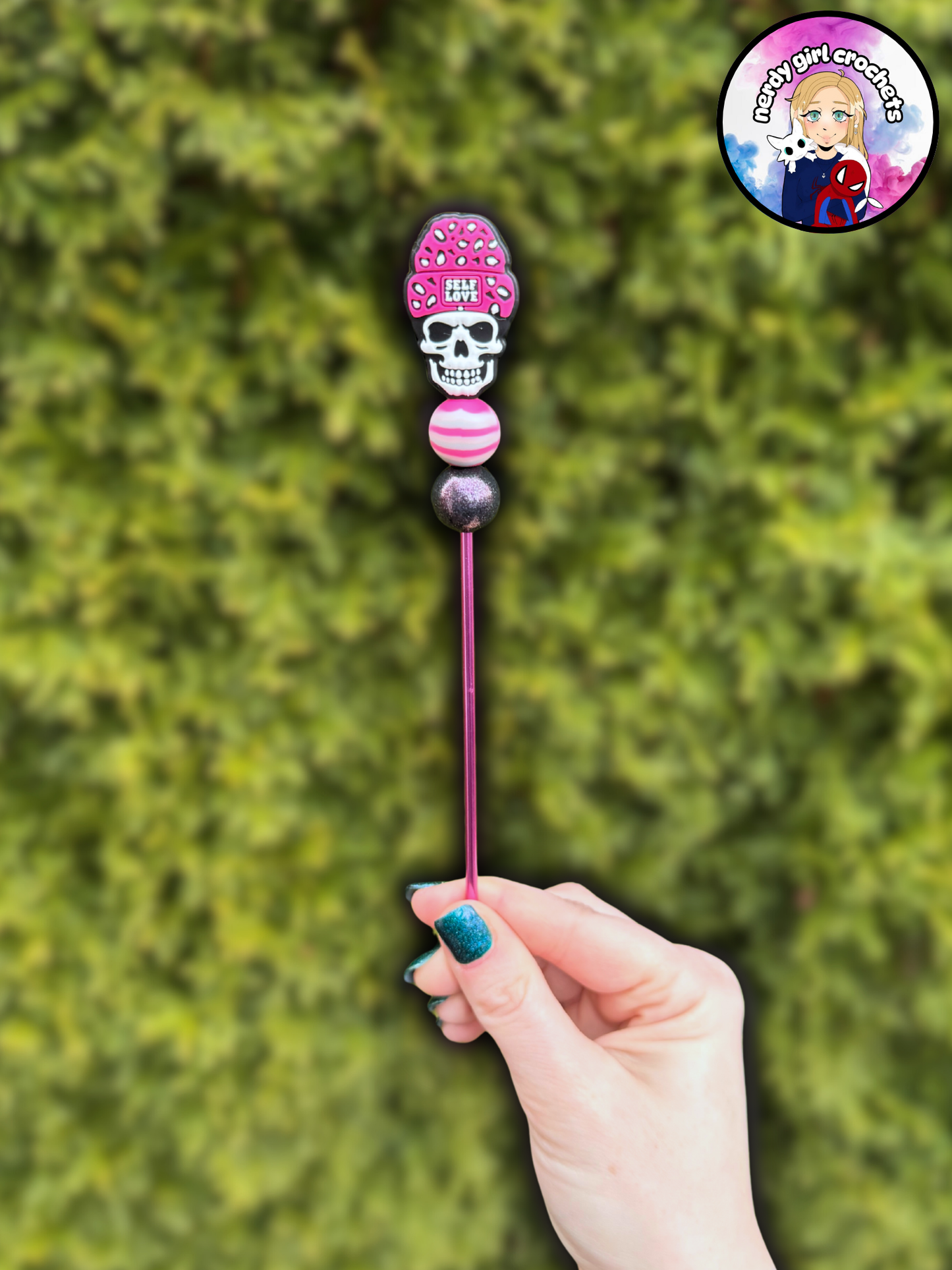 Self Love Skull Sewing Stick