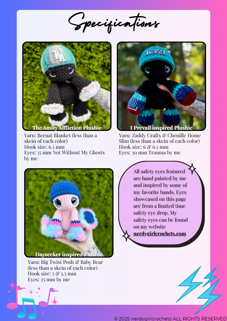 Emo Baby Crochet Pattern