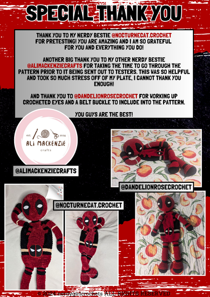 Anti-Hero Hugger Snuggler Crochet Pattern