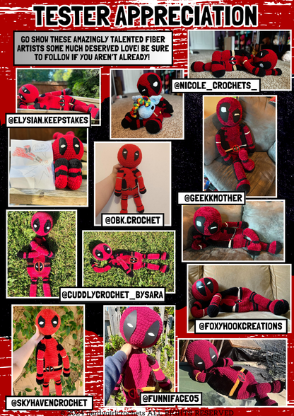 Anti-Hero Hugger Snuggler Crochet Pattern
