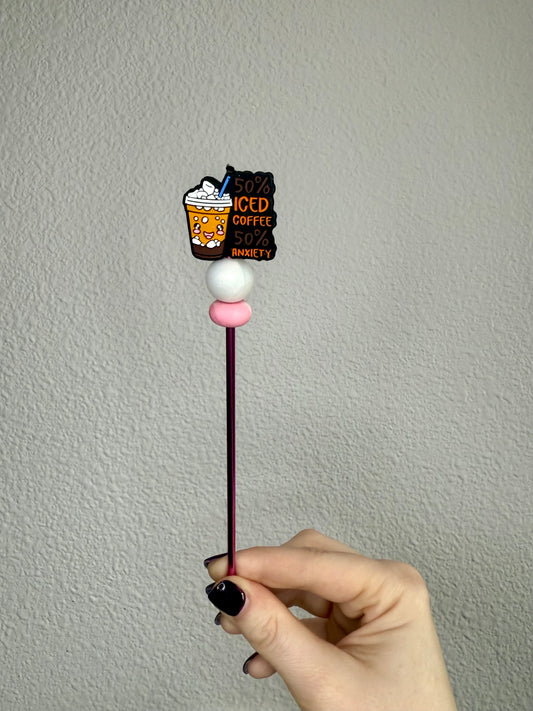 Coffee & Anxiety Sewing Stick