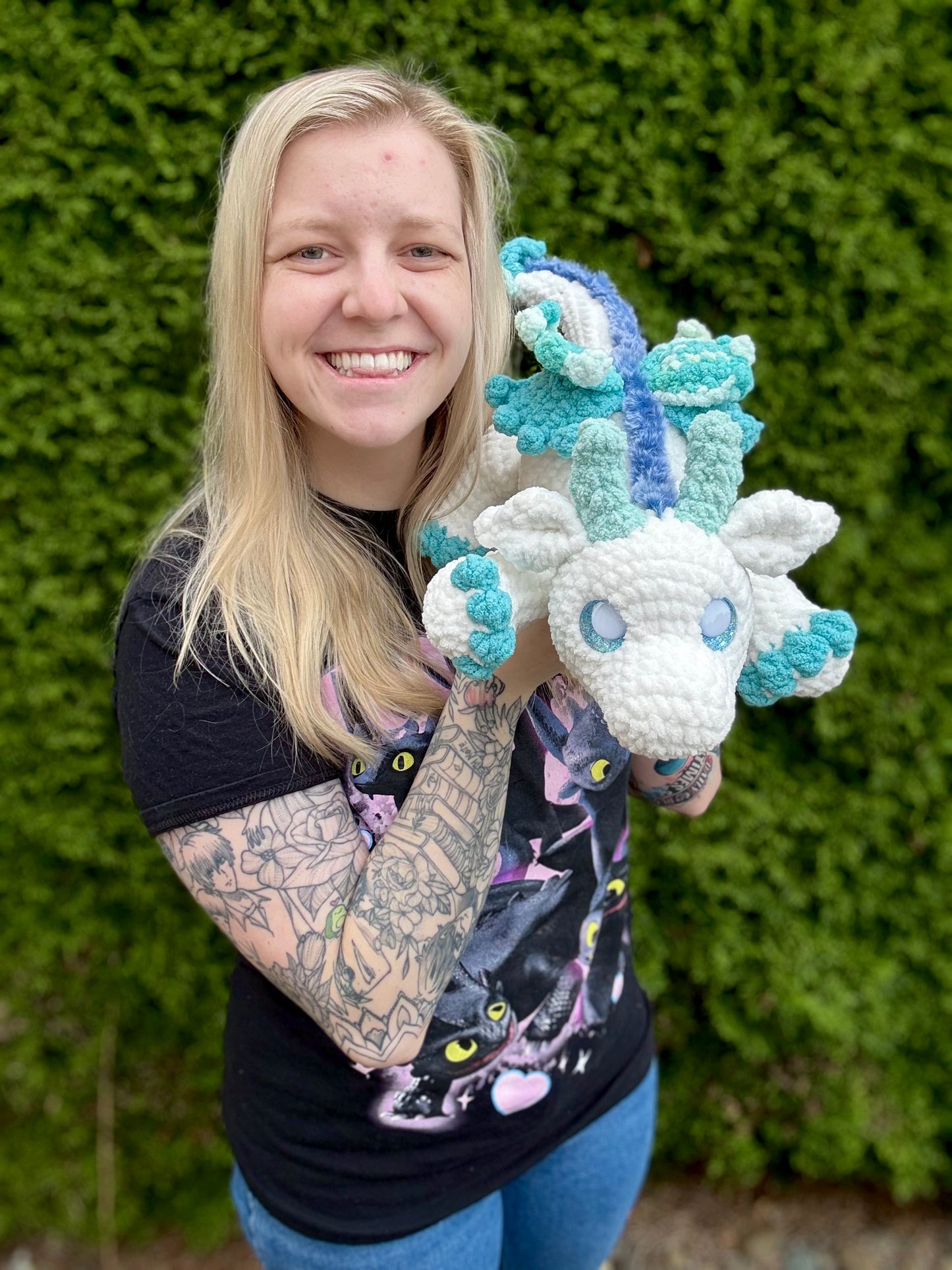 Playful Ice Dragon