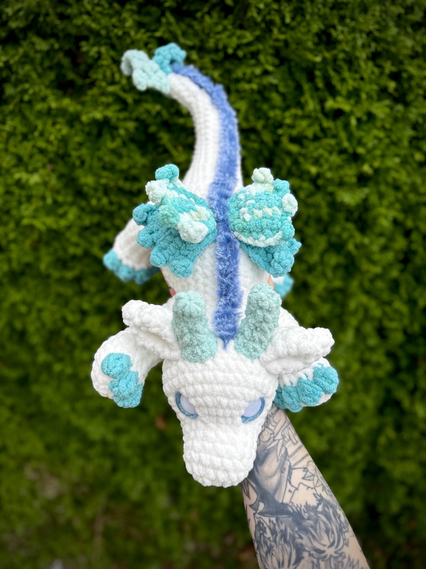 Playful Ice Dragon
