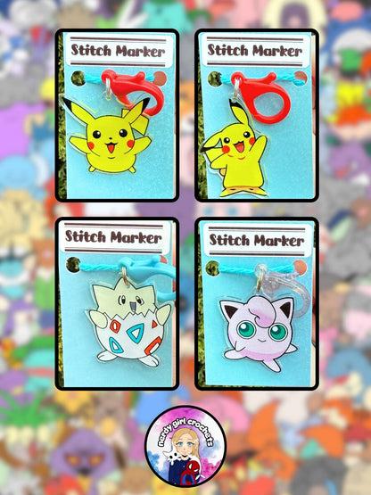 Acrylic PM Stitch Markers