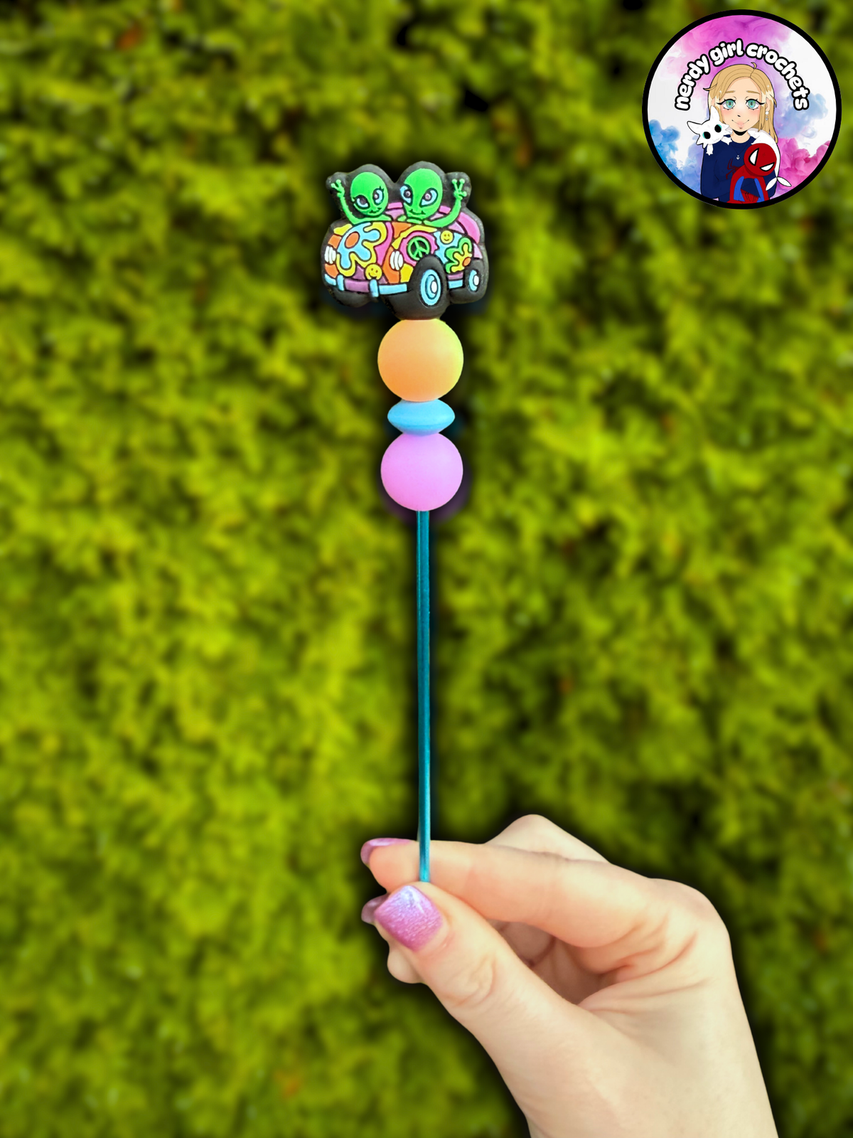 Alien Sewing Stick – Nerdy Girl Crochets