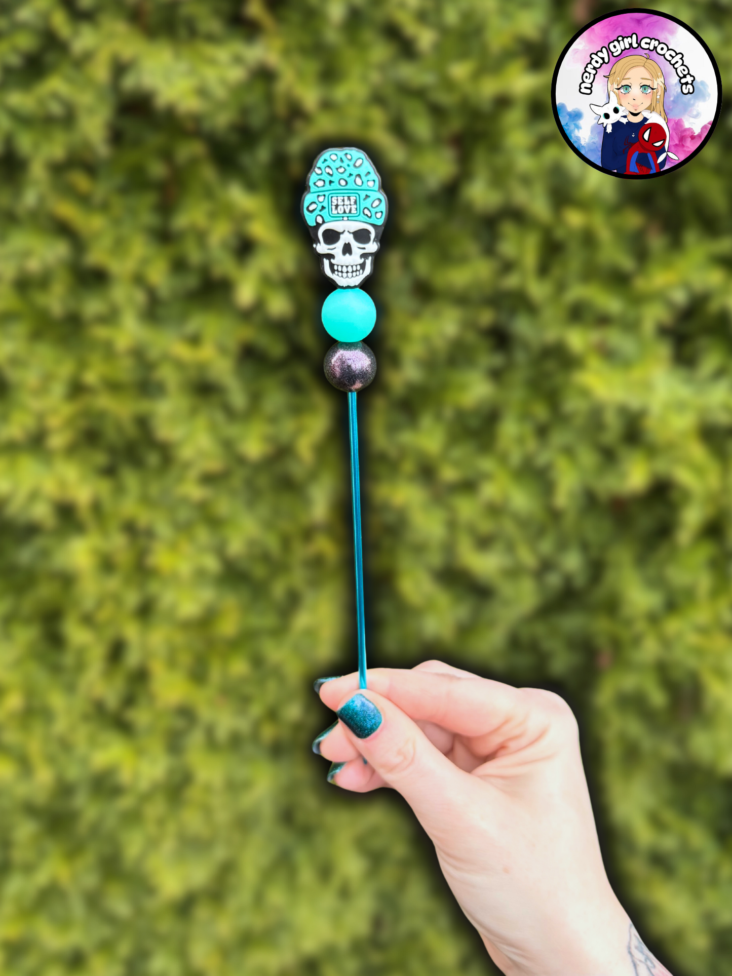 Self Love Skull Sewing Stick