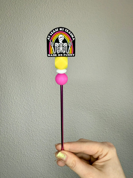 Trauma Funny Skeleton Sewing Stick