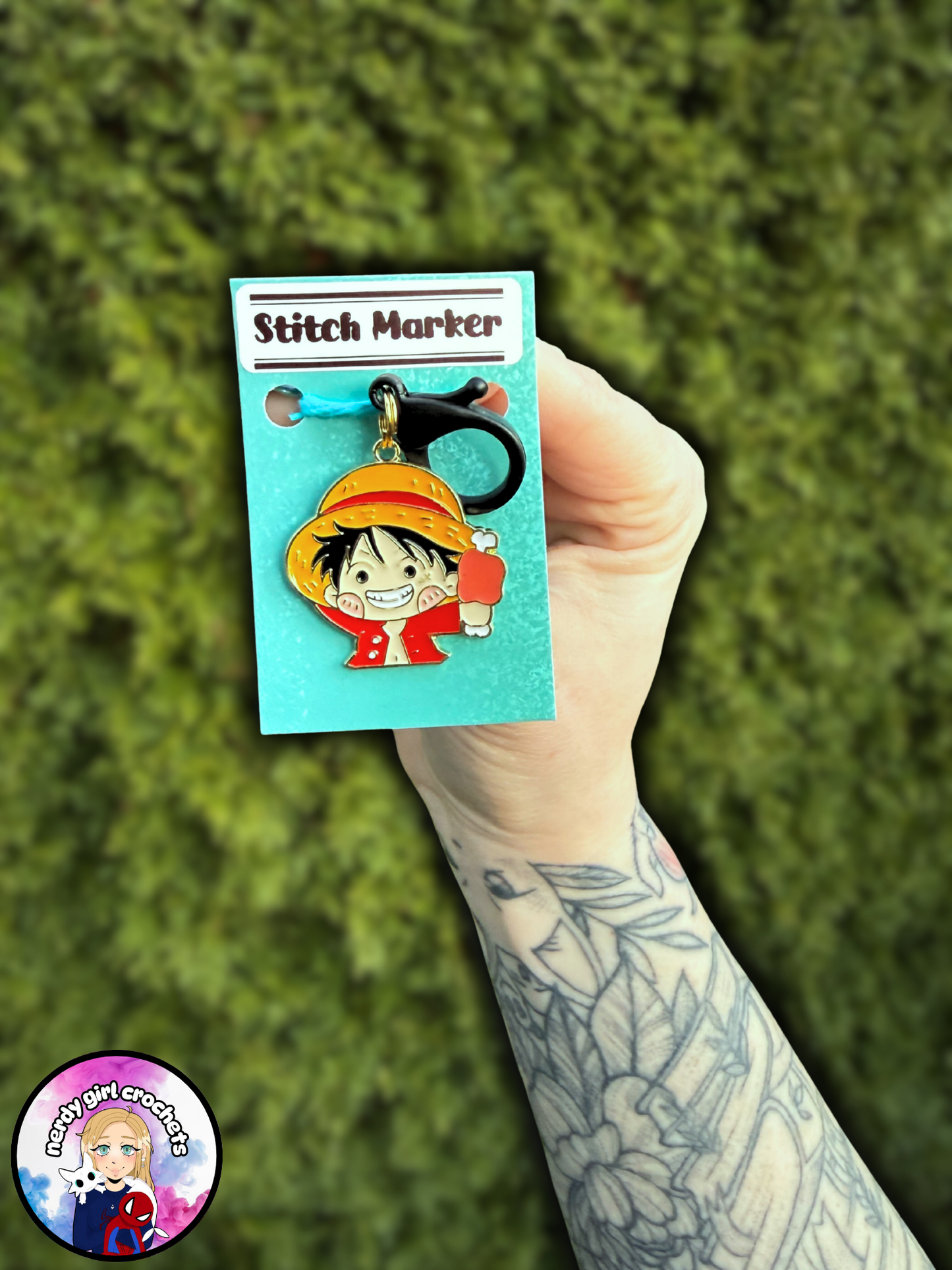 Anime Pirate Stitch Marker