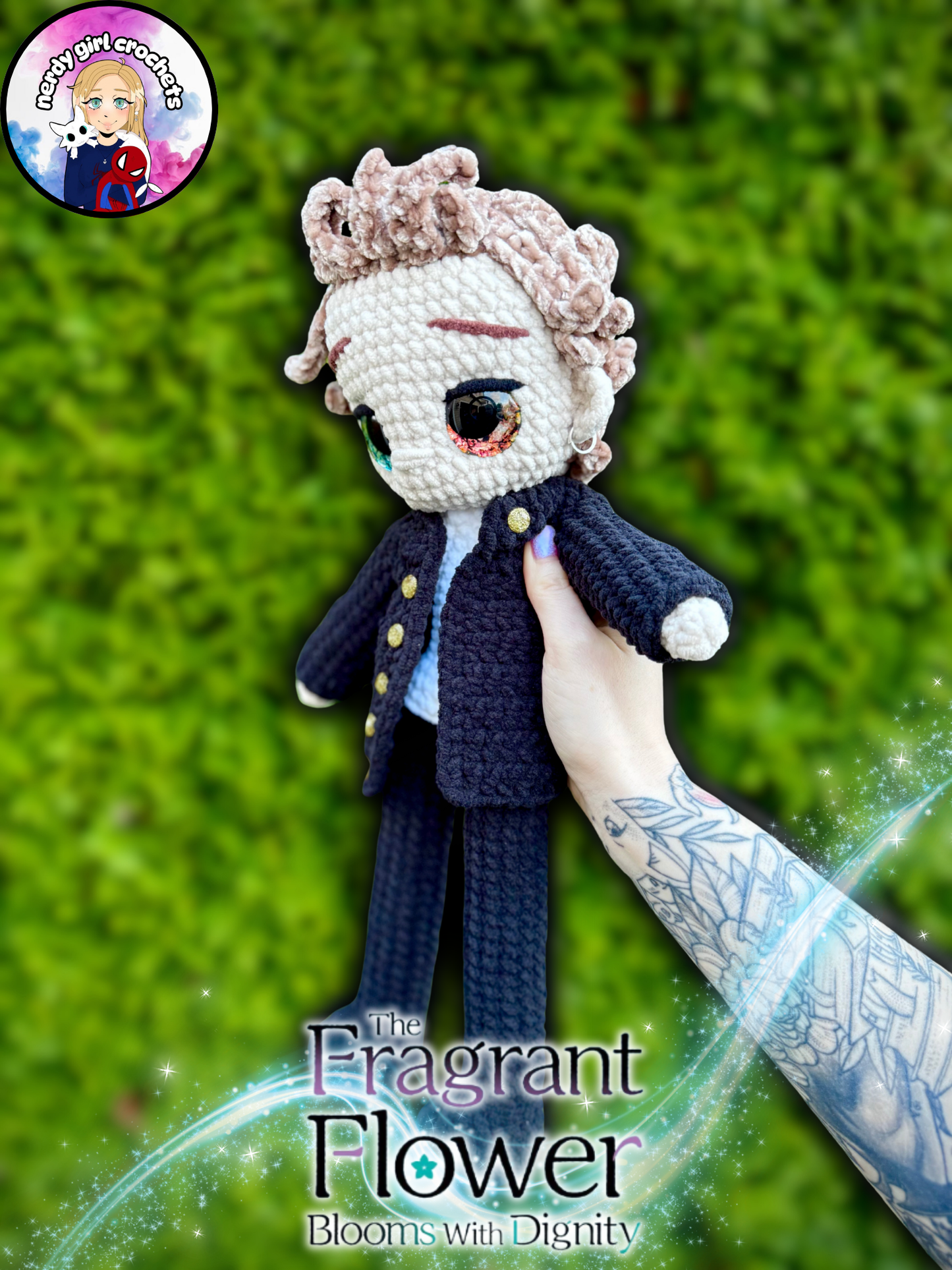 Rintaro Tsumugi Crocheted Doll