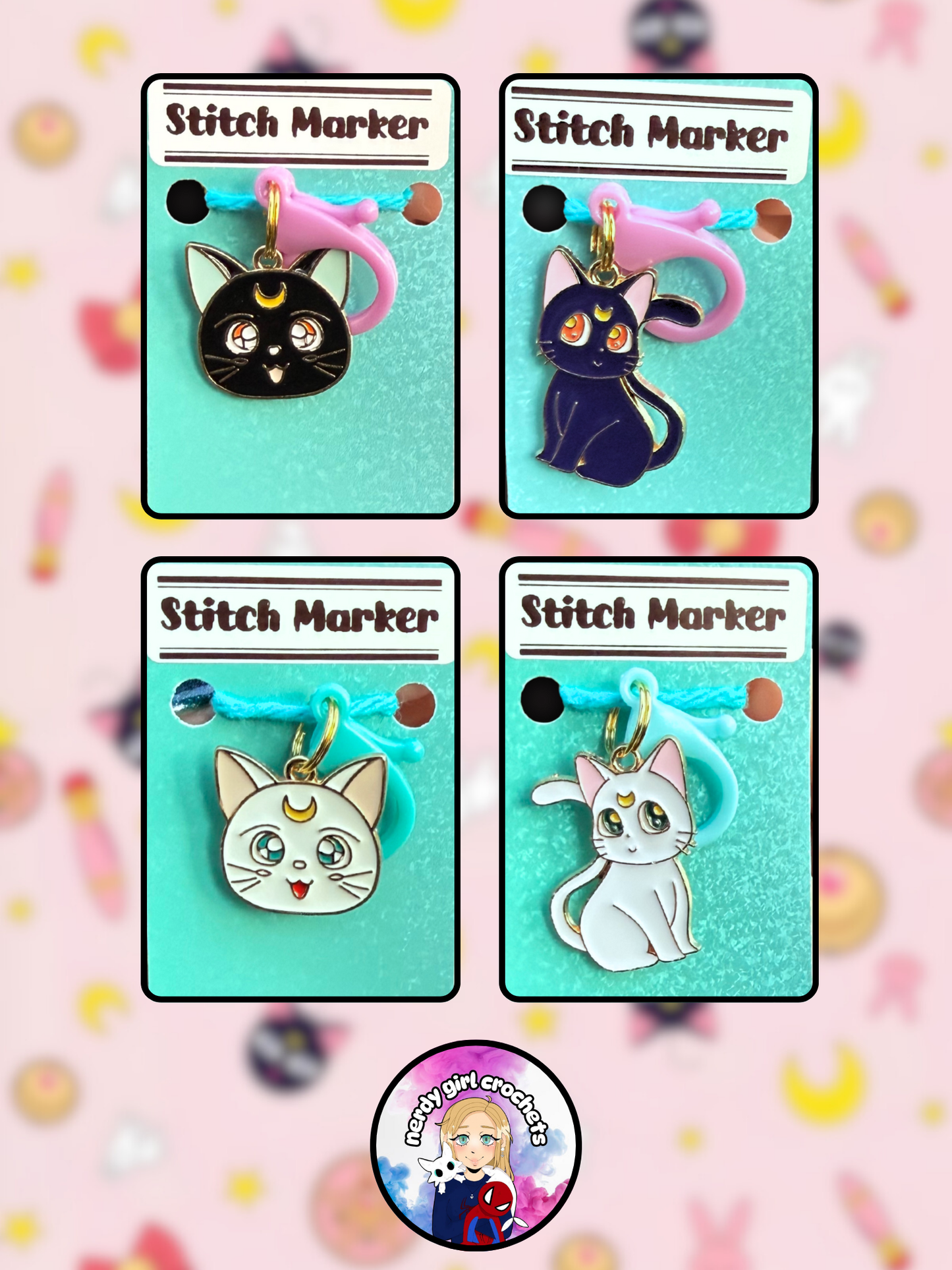SM Cat Stitch Markers