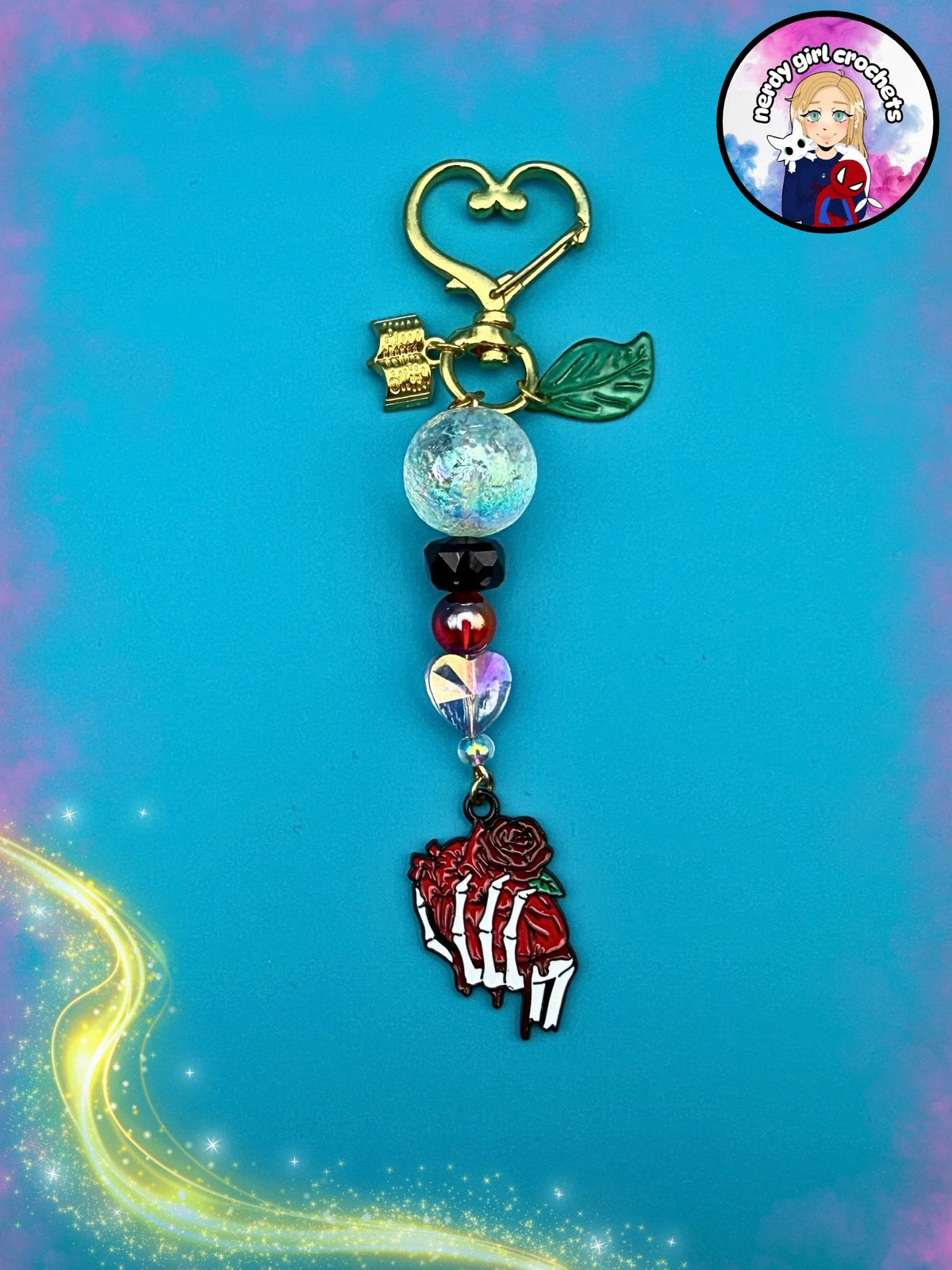 Bleeding-Heart Keychain