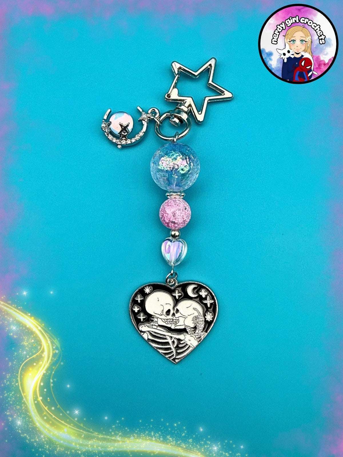 Til Death Do Us Part (moon) Keychain